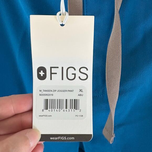 Figs Tansen Zip Jogger Pants Men's Size XL NWT Uniform Work Scrub Pants - Picture 5 of 7